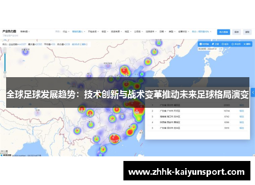 全球足球发展趋势：技术创新与战术变革推动未来足球格局演变